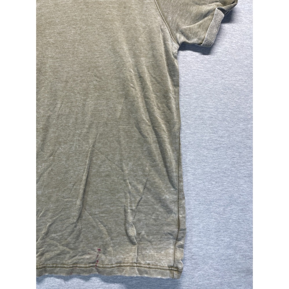 Forever 21 T Shirt Dress Womens L Olive Green French Terry Lined Raglan Sleeves - Picture 5 of 14